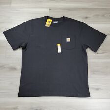 Carhartt Men's Black Heavyweight Pocket T-Shirt