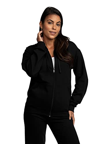 Men's Eversoft Full Zip Fleece Hoodie - Black