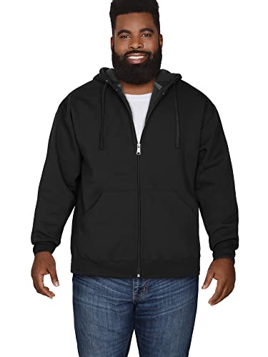 Men's Eversoft Full Zip Fleece Hoodie - Black