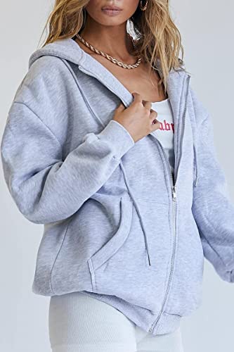 Trendy Oversized Y2K Women's Hoodie Jacket