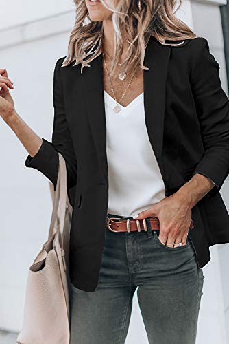 Cicy Bell Women's Open Front Casual Blazer