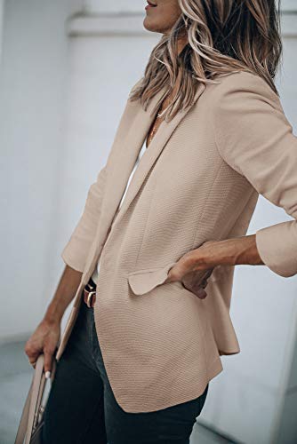 Cicy Bell Women's Open Front Casual Blazer
