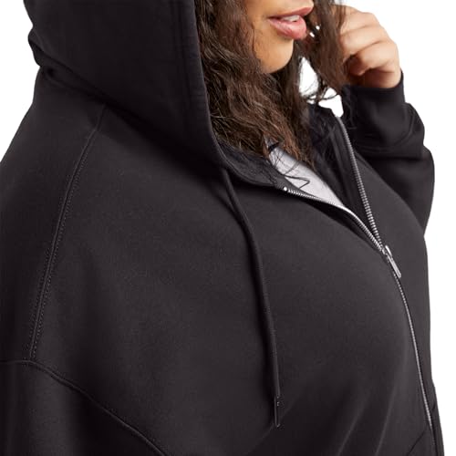 Hanes Women's Plus Zip Hoodie Fleece Sweatshirt