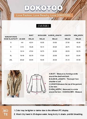 Plaid Sherpa Jacket with Pockets for Women
