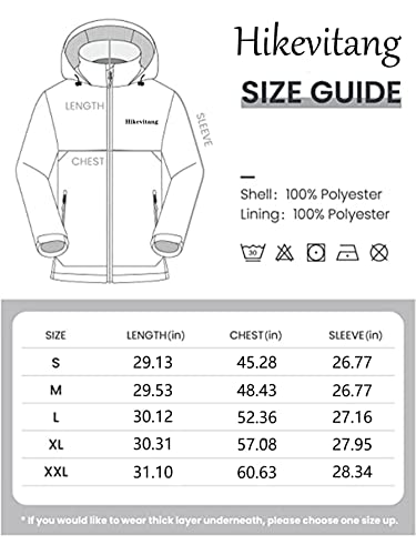 Men's Lightweight Waterproof Rain Jacket with Hood