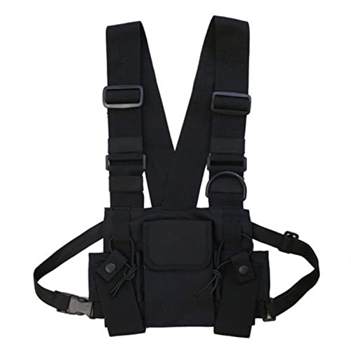 Multi-Pocket Utility Chest Rig Vest for Men/Women