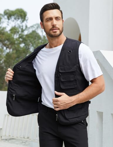 Gihuo Men's Utility Fishing and Safari Vest