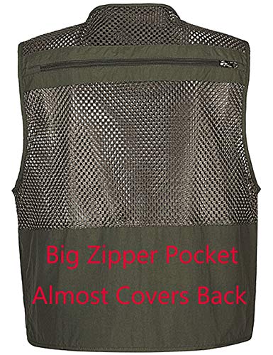Flygo Men's Summer Outdoor Utility Fishing Vest