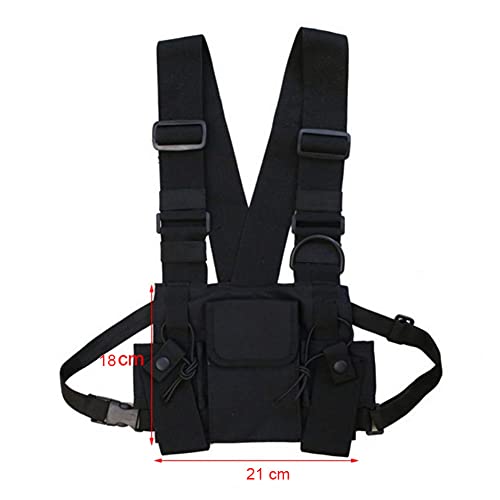 Multi-Pocket Utility Chest Rig Vest for Men/Women