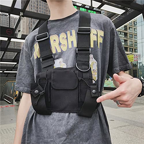 Multi-Pocket Utility Chest Rig Vest for Men/Women
