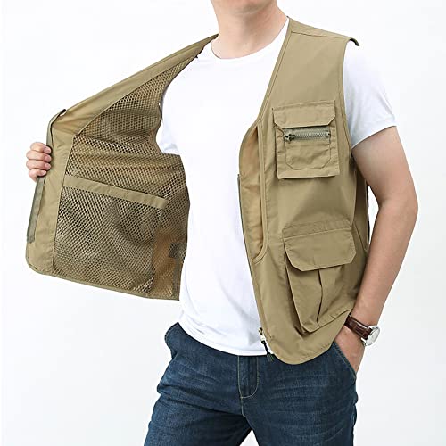Men's Lightweight Utility Fishing Vest - Black