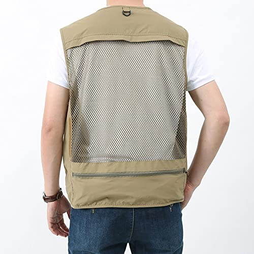 Men's Lightweight Utility Fishing Vest - Black