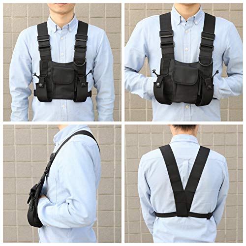 Multi-Pocket Utility Chest Rig Vest for Men/Women