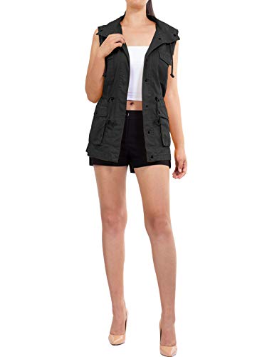Women's Lightweight Sleeveless Safari Utility Vest