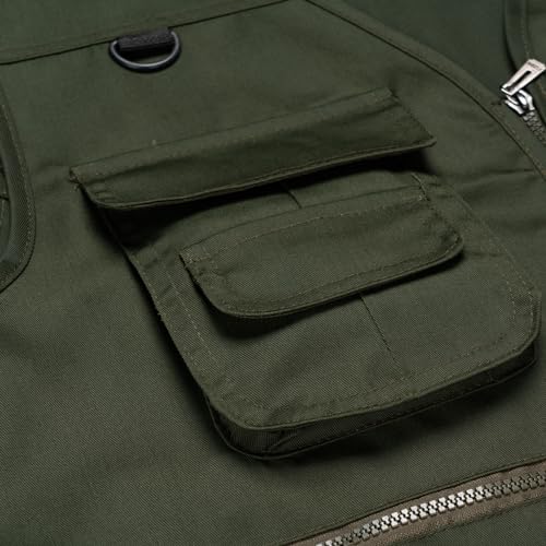 Men's Utility Fishing Safari Vest with Pockets