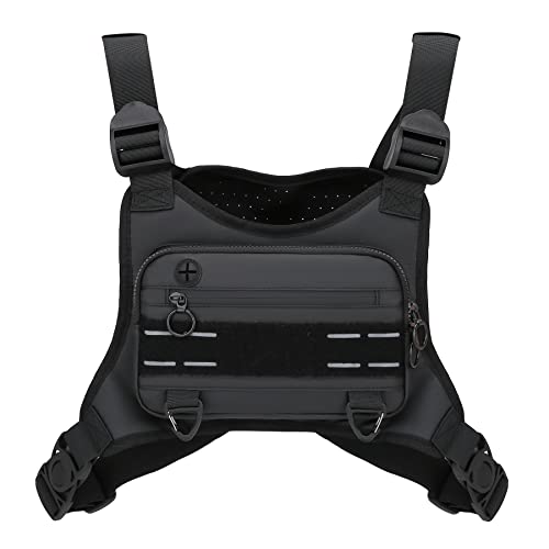 Men's Lightweight Water-Resistant Running Chest Bag