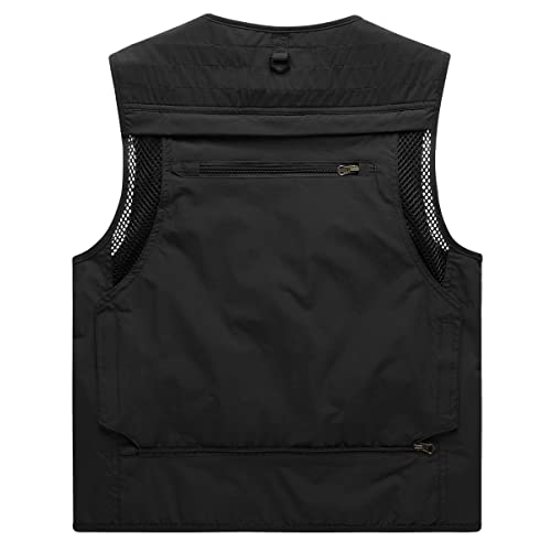 Men's Quick Dry Outdoor Fishing Vest with Pockets