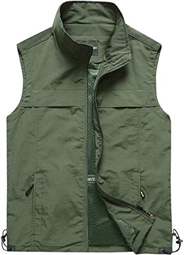 Men's Lightweight Outdoor Multi-Pocket Travel Vest