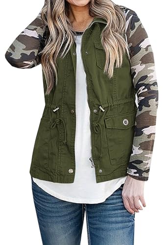 Women’s Lightweight Military Utility Vest - Army Green