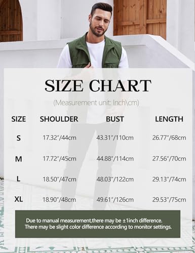 Men's Lightweight Outdoor Multi-Pocket Travel Vest