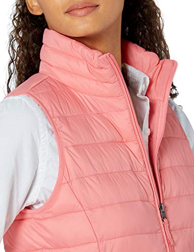 Women's Packable Water-Resistant Puffer Vest - Pink