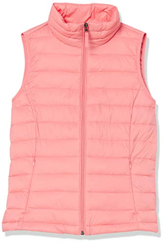Women's Packable Water-Resistant Puffer Vest - Pink