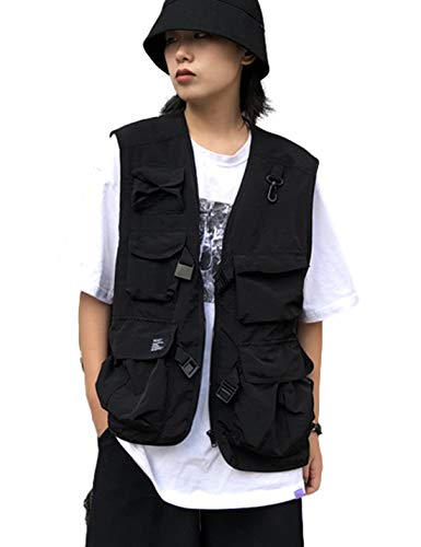 Gihuo Women's Multi-Pocket Outdoor Travel Vest