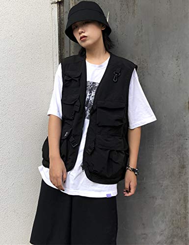 Gihuo Women's Multi-Pocket Outdoor Travel Vest