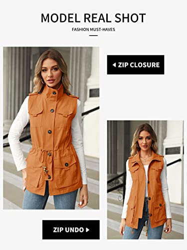 Koodred Women's Lightweight Military Utility Vest