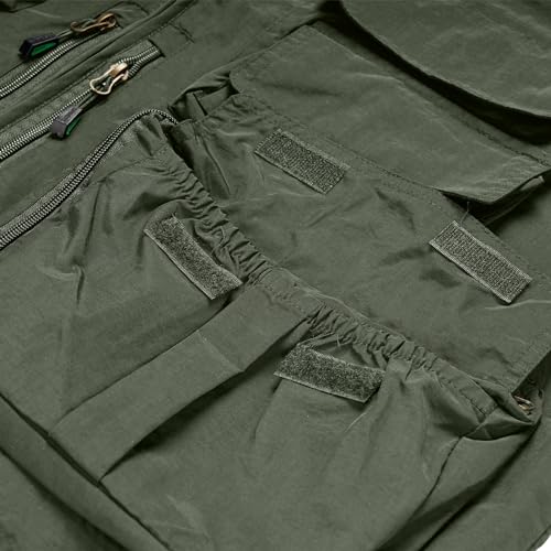 Men's Multi-Pocket Safari Fishing Vest Jacket