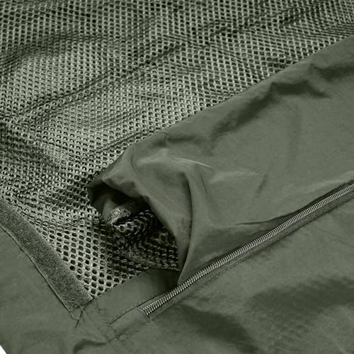 Men's Multi-Pocket Safari Fishing Vest Jacket