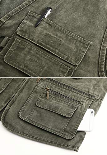 Men's Multi-Pocket Outdoor Work Vest