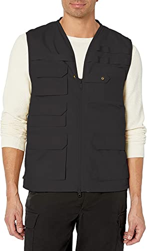Men's Tactical Vest in Black - Medium Size