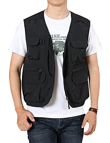 Men's Lightweight Utility Fishing Vest with Pockets