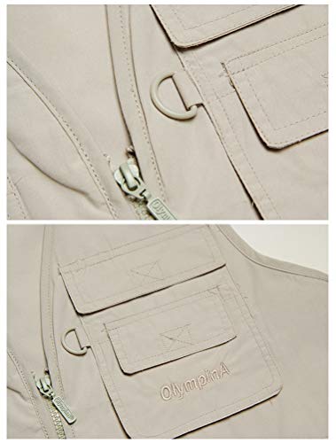 Men's Lightweight Fishing Vest with Multi-Pockets