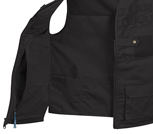 Men's Tactical Vest in Black - Medium Size