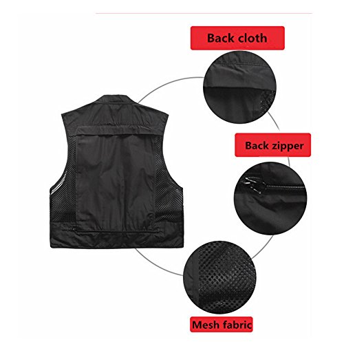 Herebuy8 Men's Outdoor Fishing Vest - Multi Pockets