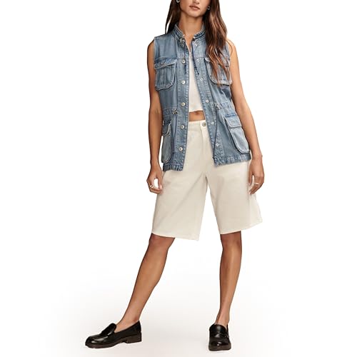 Lucky Brand Women's Lakeside Denim Utility Vest