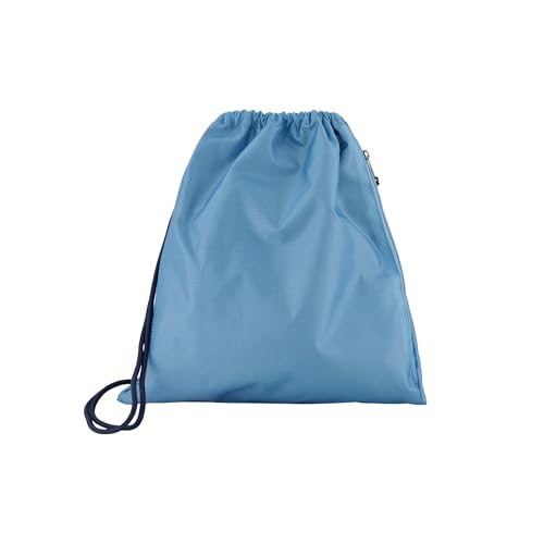 Messi Lifestyle Drawstring Bag for Boys & Girls, Side Pocket & Comfortable Straps, Argentina Blue, One Size