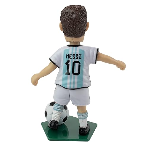 Maccabi Official Lionel Messi Argentina National Team Soccer Action Figure, 4.5” H x 3.5” W x 1.5” D
