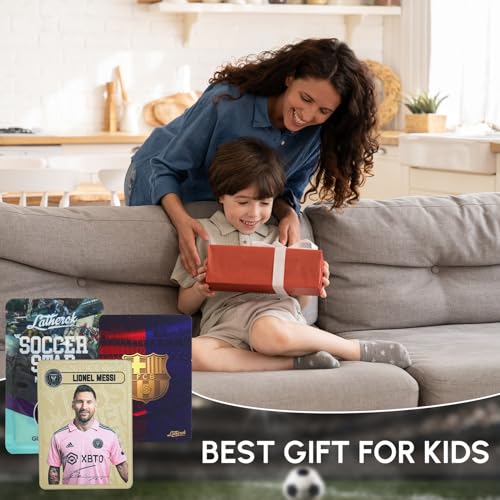 Messi Soccer Star Card, Masterpiece in The World of Football Collectibles, Crafted with Precision and Passion, Ultra-Rare Metal Card, Soccer Value Card, A Must-Have Gift for Soccer Fans