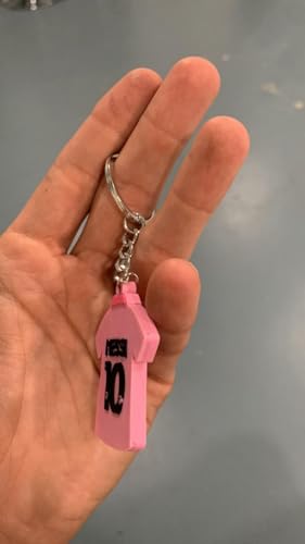 Generic Messi Keychain from Intermiami Soccer Gift for Men, Women & Kids Gift for fans, Small, Black, Pink