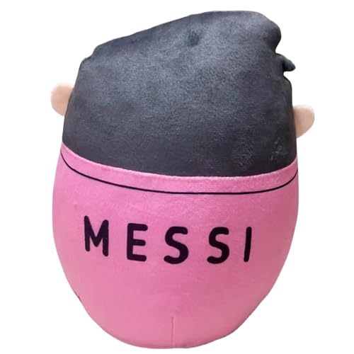 Dupuci Cartoon Soccer Star with Soccer Jersey 10 Plush Figure Toy Number 10 Soccer Player Plush Pillow