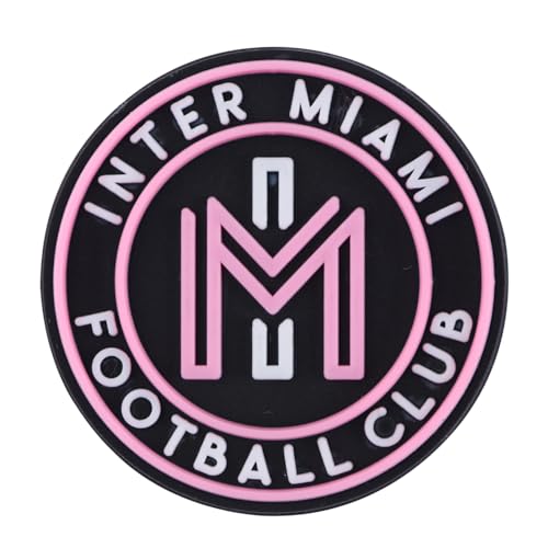 Messi Croc Charms Miami Soccer Shoe Decoration for Boys Men Sports Ball Sandals Clog Accessories Party Favor