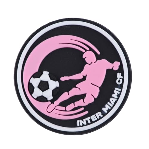 Messi Croc Charms Miami Soccer Shoe Decoration for Boys Men Sports Ball Sandals Clog Accessories Party Favor