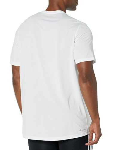 adidas Men's Messi Wordmark Short Sleeve T-Shirt, Black