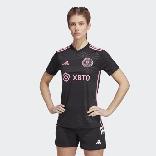 adidas Women's Soccer Inter Miami 23/24 Away Jersey - Stylish Design, AEROREADY Moisture-Wicking Fabric, Comfortable Fit (as1, Alpha, m, Regular, Regular)