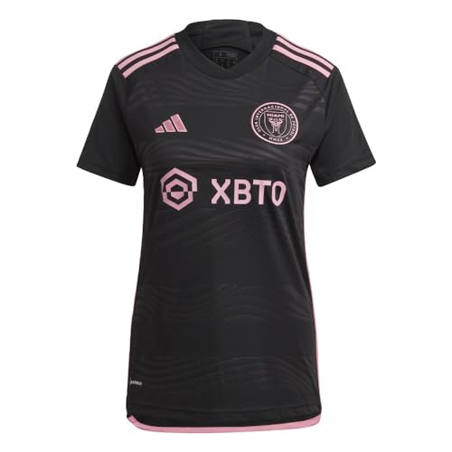adidas Women's Soccer Inter Miami 23/24 Away Jersey - Stylish Design, AEROREADY Moisture-Wicking Fabric, Comfortable Fit (as1, Alpha, m, Regular, Regular)