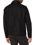 Tommy Hilfiger Men's Black Faux Leather Jacket
