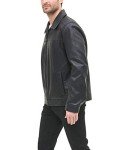 Tommy Hilfiger Men's Black Faux Leather Jacket